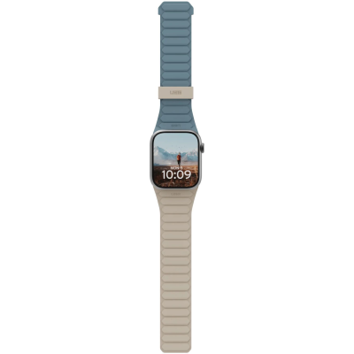 Ремінець UAG для Apple Watch Ultra 2/Ultra-49-45-44mm, Pathfinder, Dune/Cloud Blue (194161118051) Ремінець UAG для Apple Watch Ultra 2/Ultra-49-45-44mm, Pathfinder, Dune/Cloud Blue (194161118051)