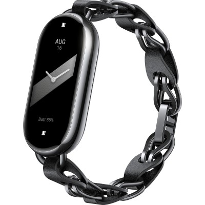 Ремінець Xiaomi Smart Band 8/9 Chain Strap Black (чорний) Ремінець Xiaomi Smart Band 8/9 Chain Strap Black (чорний)