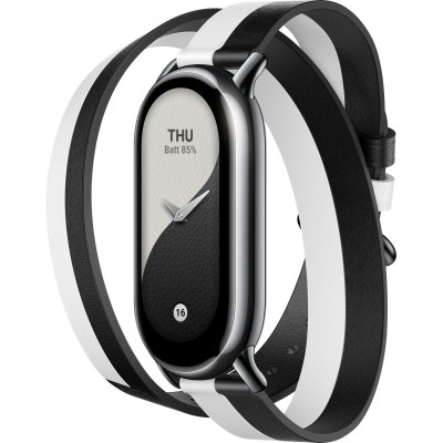 Ремінець Xiaomi Smart Band 8/9 Strap Black White (чорнобілий) Ремінець Xiaomi Smart Band 8/9 Strap Black White (чорнобілий)