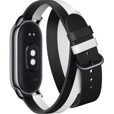 Ремінець Xiaomi Smart Band 8/9 Strap Black White (чорнобілий) Ремінець Xiaomi Smart Band 8/9 Strap Black White (чорнобілий)