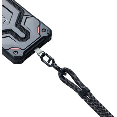 Ремінець через плече UAG для смартфона Civilian(7мм), Graphite/Black (964420113240) Ремінець через плече UAG для смартфона Civilian(7мм), Graphite/Black (964420113240)
