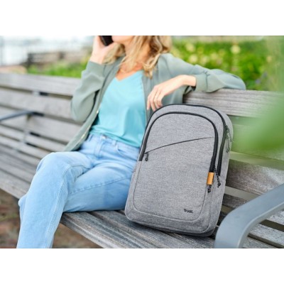 Рюкзак Trust Avana 16" Eco, сірий Рюкзак Trust Avana 16" Eco, сірий