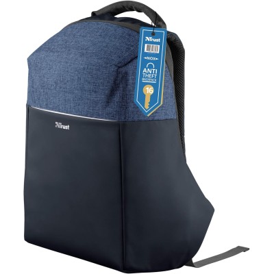 Рюкзак TRUST Nox Anti-theft 16" BLUE Рюкзак TRUST Nox Anti-theft 16" BLUE