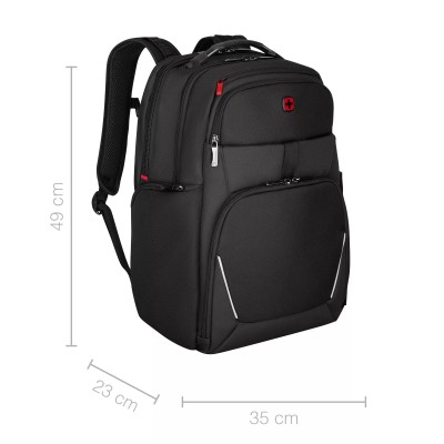 Рюкзак Wenger, New Icons, Meteor, 17", чорний (653188) Рюкзак Wenger, New Icons, Meteor, 17", чорний (653188)
