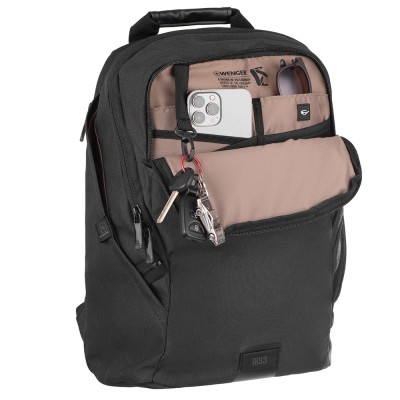 Рюкзак для ноутбука Wenger, MX Eco Light 16", темно-сірий (612262) Рюкзак для ноутбука Wenger, MX Eco Light 16", темно-сірий (612262)