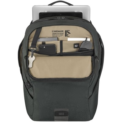 Рюкзак для ноутбука Wenger, MX Eco Light 16", темно-сірий (612262) Рюкзак для ноутбука Wenger, MX Eco Light 16", темно-сірий (612262)