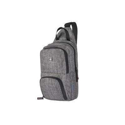 Рюкзак-слінг, Wenger Console Cross Body Bag, сірий (605029) Рюкзак-слінг, Wenger Console Cross Body Bag, сірий (605029)