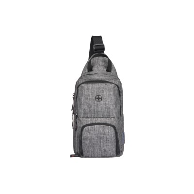 Рюкзак-слінг, Wenger Console Cross Body Bag, сірий (605029) Рюкзак-слінг, Wenger Console Cross Body Bag, сірий (605029)