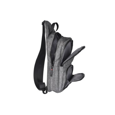 Рюкзак-слінг, Wenger Console Cross Body Bag, сірий (605029) Рюкзак-слінг, Wenger Console Cross Body Bag, сірий (605029)