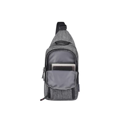 Рюкзак-слінг, Wenger Console Cross Body Bag, сірий (605029) Рюкзак-слінг, Wenger Console Cross Body Bag, сірий (605029)