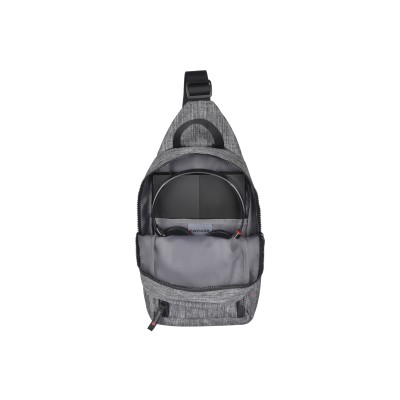 Рюкзак-слінг, Wenger Console Cross Body Bag, сірий (605029) Рюкзак-слінг, Wenger Console Cross Body Bag, сірий (605029)
