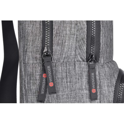 Рюкзак-слінг, Wenger Console Cross Body Bag, сірий (605029) Рюкзак-слінг, Wenger Console Cross Body Bag, сірий (605029)
