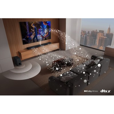 Саундбар LG S70TY 400Вт, 3.1.1, BT, HDMI-ARC, USB, саб, Dolby Atmos® (S70TY.AUKRLLK) Саундбар LG S70TY 400Вт, 3.1.1, BT, HDMI-ARC, USB, саб, Dolby Atmos® (S70TY.AUKRLLK)