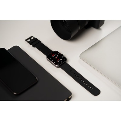 Смарт-годинник 2E Alpha SQ Music Edition 46мм, 1.78", 368x448, AMOLED, BT 5.2, Чорний (2E-CWW40BK) Смарт-годинник 2E Alpha SQ Music Edition 46мм, 1.78", 368x448, AMOLED, BT 5.2, Чорний (2E-CWW40BK)