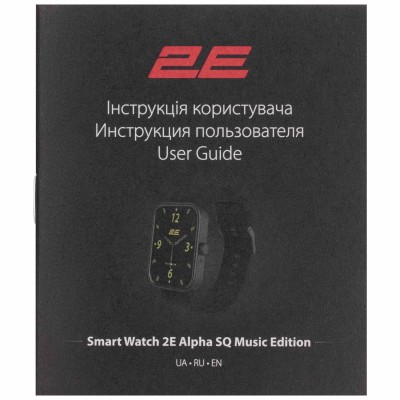 Смарт-годинник 2E Alpha SQ Music Edition 46мм, 1.78", 368x448, AMOLED, BT 5.2, Чорно-зелений (2E-CWW40BKGN) Смарт-годинник 2E Alpha SQ Music Edition 46мм, 1.78", 368x448, AMOLED, BT 5.2, Чорно-зелений (2E-CWW40BKGN)
