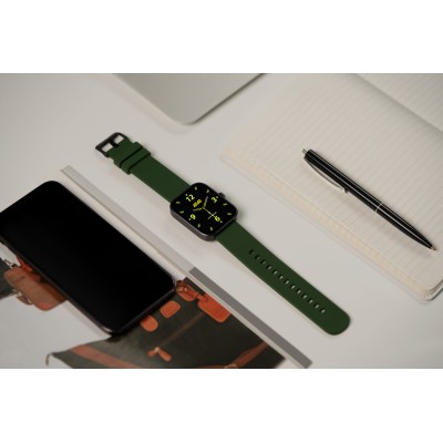 Смарт-годинник 2E Alpha SQ Music Edition 46мм, 1.78", 368x448, AMOLED, BT 5.2, Чорно-зелений (2E-CWW40BKGN) Смарт-годинник 2E Alpha SQ Music Edition 46мм, 1.78", 368x448, AMOLED, BT 5.2, Чорно-зелений (2E-CWW40BKGN)