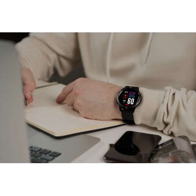 Смарт-годинник 2E Motion GT2 47мм, 1.32", 360x360, BT 5.2, Чорний (2E-CWW21BK) Смарт-годинник 2E Motion GT2 47мм, 1.32", 360x360, BT 5.2, Чорний (2E-CWW21BK)