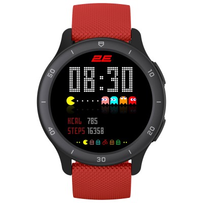 Смарт-годинник 2E Motion GT2 47мм, 1.32", 360x360, BT 5.2, Чорно-червоний (2E-CWW21BKRD) Смарт-годинник 2E Motion GT2 47мм, 1.32", 360x360, BT 5.2, Чорно-червоний (2E-CWW21BKRD)