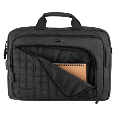 Сумка 2E CrossSquares 16", чорна (2E-CBN9198BK) Сумка 2E CrossSquares 16", чорна (2E-CBN9198BK)