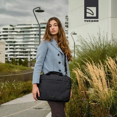 Сумка Tucano Idea 15.6", чорна + бездротова миша (BU-BIDEA-WM) Сумка Tucano Idea 15.6", чорна + бездротова миша (BU-BIDEA-WM)
