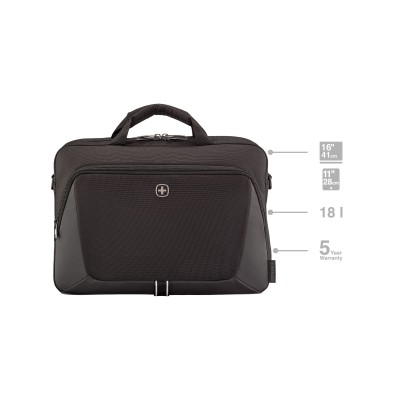 Сумка для ноутбука Wenger, XE Brief 16", чорна (653300) Сумка для ноутбука Wenger, XE Brief 16", чорна (653300)