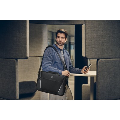 Сумка для ноутбука Wenger, XE Compact Brief 16", чорна (653299) Сумка для ноутбука Wenger, XE Compact Brief 16", чорна (653299)