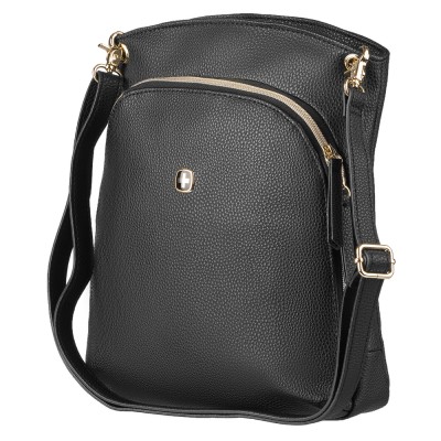 Сумка жіноча Wenger LeaSophie Crossbody Tote 10", чорна (610189) Сумка жіноча Wenger LeaSophie Crossbody Tote 10", чорна (610189)