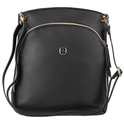 Сумка жіноча Wenger LeaSophie Crossbody Tote 10", чорна (610189) Сумка жіноча Wenger LeaSophie Crossbody Tote 10", чорна (610189)