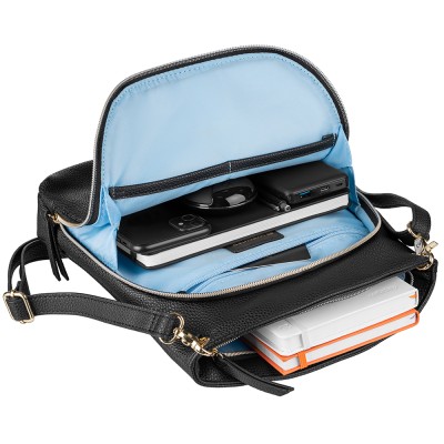 Сумка жіноча Wenger LeaSophie Crossbody Tote 10", чорна (610189) Сумка жіноча Wenger LeaSophie Crossbody Tote 10", чорна (610189)