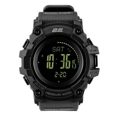 Тактичний годинник 2E Armor GT Black з компасом та крокоміром (2E-TCW20BK) Тактичний годинник 2E Armor GT Black з компасом та крокоміром (2E-TCW20BK)