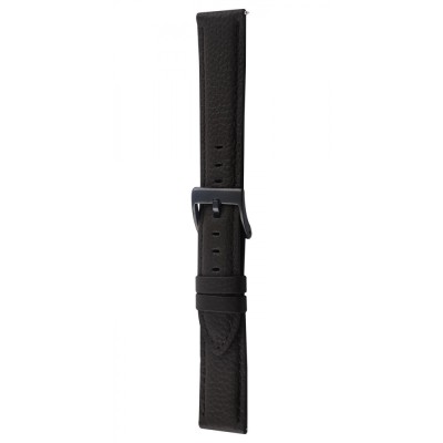 Універсальний ремінець Leather Edition 20 mm black