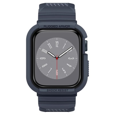 Чохол та ремінець 2в1 Spigen для Apple Watch 45-44mm, Rugged Armor Pro, Charcoal Gray (ACS00819) Чохол та ремінець 2в1 Spigen для Apple Watch 45-44mm, Rugged Armor Pro, Charcoal Gray (ACS00819)