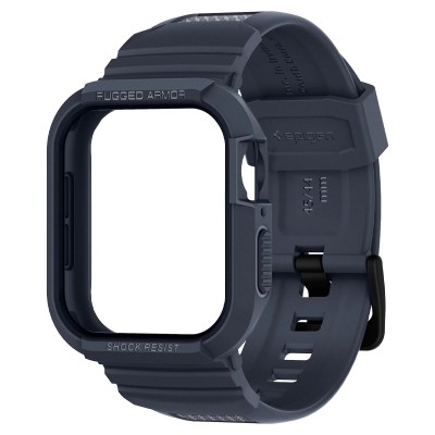 Чохол та ремінець 2в1 Spigen для Apple Watch 45-44mm, Rugged Armor Pro, Charcoal Gray (ACS00819) Чохол та ремінець 2в1 Spigen для Apple Watch 45-44mm, Rugged Armor Pro, Charcoal Gray (ACS00819)