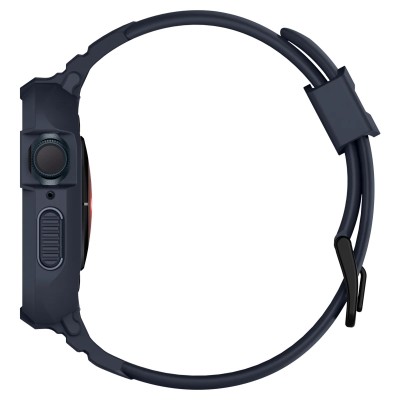 Чохол та ремінець 2в1 Spigen для Apple Watch 45-44mm, Rugged Armor Pro, Charcoal Gray (ACS00819) Чохол та ремінець 2в1 Spigen для Apple Watch 45-44mm, Rugged Armor Pro, Charcoal Gray (ACS00819)