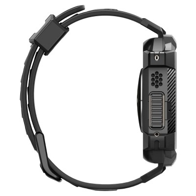 Чохол та ремінець 2в1 Spigen для Apple Watch Ultra 49mm, Rugged Armor Pro, Black (ACS05460) Чохол та ремінець 2в1 Spigen для Apple Watch Ultra 49mm, Rugged Armor Pro, Black (ACS05460)