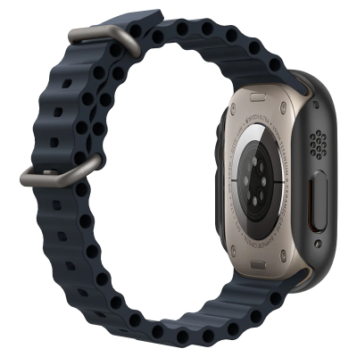 Чохол-накладка Spigen для Apple Watch Ultra (49mm), Thin Fit, Black (ACS05458) Чохол-накладка Spigen для Apple Watch Ultra (49mm), Thin Fit, Black (ACS05458)