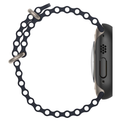 Чохол-накладка Spigen для Apple Watch Ultra (49mm), Thin Fit, Black (ACS05458) Чохол-накладка Spigen для Apple Watch Ultra (49mm), Thin Fit, Black (ACS05458)