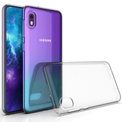 TPU чехол Epic Transparent 1,0mm для Samsung Galaxy M01 Core / A01 Core Бесцветный (прозрачный)