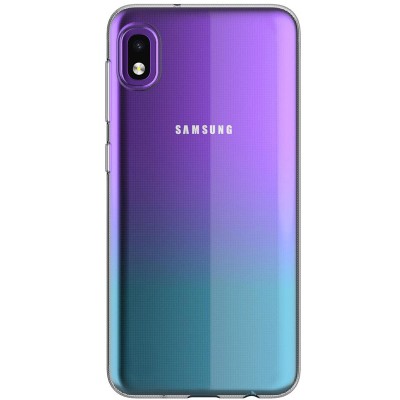 TPU чехол Epic Transparent 1,0mm для Samsung Galaxy M01 Core / A01 Core Бесцветный (прозрачный)