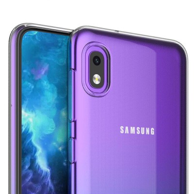 TPU чехол Epic Transparent 1,0mm для Samsung Galaxy M01 Core / A01 Core Бесцветный (прозрачный)