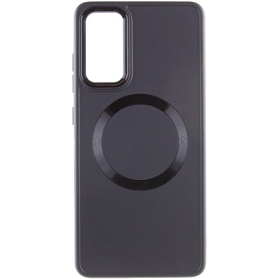 TPU чохол Bonbon Metal Style with MagSafe для Samsung Galaxy S23+ Чорний / Black TPU чохол Bonbon Metal Style with MagSafe для Samsung Galaxy S23+ Чорний / Black