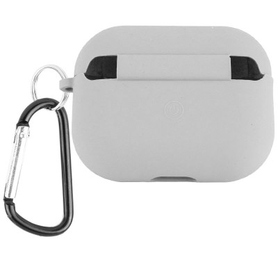 Силіконовий футляр з мікрофіброю для навушників Airpods 3 Сірий / Stone Силіконовий футляр з мікрофіброю для навушників Airpods 3 Сірий / Stone