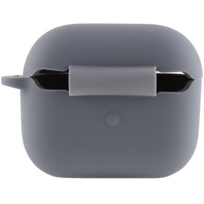 Силіконовий футляр для навушників AirPods 3 Сірий / Dark Gray