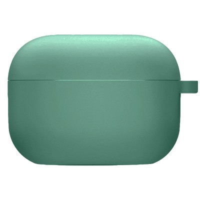 Силіконовий футляр з мікрофіброю для навушників Airpods 3 Зелений / Pine Needle