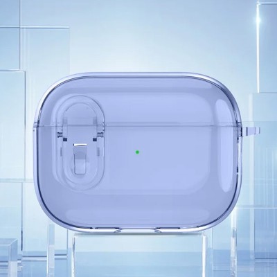 Футляр TPU Colorful для навушників Airpods Pro Blue