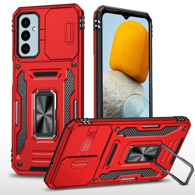 Ударостійкий чохол Camshield Army Ring для Samsung Galaxy A16 4G/5G Червоний / Red Ударостійкий чохол Camshield Army Ring для Samsung Galaxy A16 4G/5G Червоний / Red