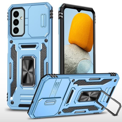 Ударостійкий чохол Camshield Army Ring для Samsung Galaxy A26 5G Блакитний / Light Blue