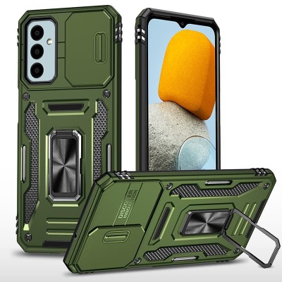 Ударостійкий чохол Camshield Army Ring для Samsung Galaxy A26 5G Оливковий / Army Green Ударостійкий чохол Camshield Army Ring для Samsung Galaxy A26 5G Оливковий / Army Green