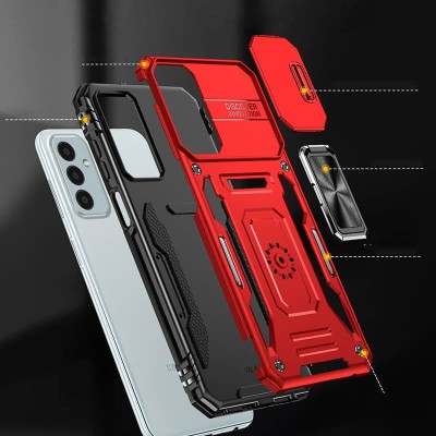 Ударостійкий чохол Camshield Army Ring для Samsung Galaxy A26 5G Червоний / Red