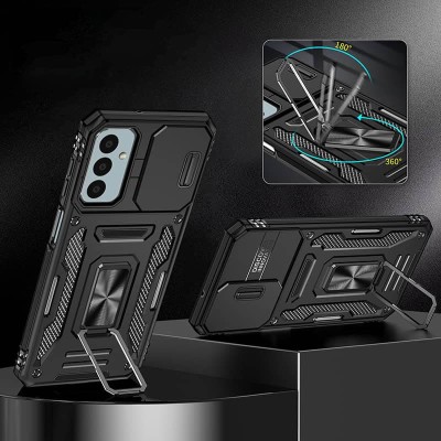 Ударостійкий чохол Camshield Army Ring для Samsung Galaxy A26 5G Чорний / Black Ударостійкий чохол Camshield Army Ring для Samsung Galaxy A26 5G Чорний / Black